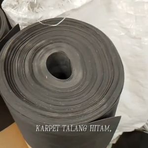 Karpet Talang Hitam Polos 110cm: Pilihan Terbaik untuk Karpet Ruang Tamu