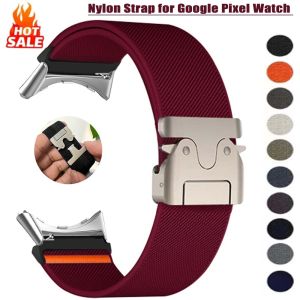 NEW Nylon Elastic Strap for Google Pixel Watch3/4 45mm Band for Pixel Watch1/2/3 41mm Wristband Bracelet Replaced Accessory
