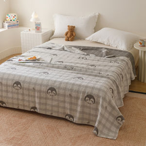 NAIYOUCHENG | Summer Lightweight 100 Cotton Blanket