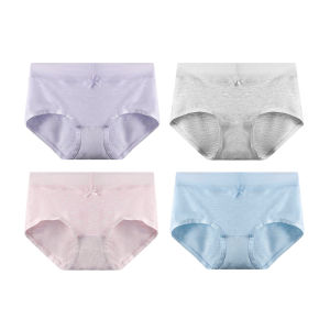 Quần Lót Tam Giác Kháng Khuẩn Modal Cho Nữ Cạp Vừa Màu Trơn Thường Ngày Quần Lót Tam Giác Cho Nữ Quần Lót Sinh Học