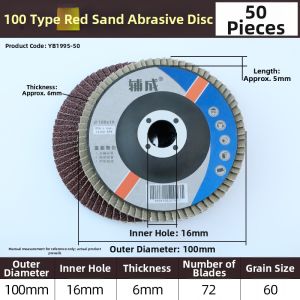 OUZO | Grinding Polishing Wheel for Steel 100mm