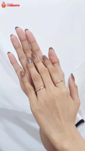 Cincin Emas Mas Asli Model Louise J5 Ismoyo