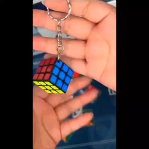 TAIYO Gantungan Rubik 3 x 3 Mini Aksesoris Tas Kunci Ganci Key Chain