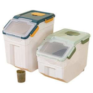 OUHUAGUAN | Sealed Airtight Large Capacity Pet Food Storage Bucket