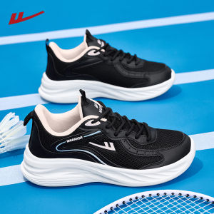 White Leather Sport Shoes Womens Casual Running Shoes Lightweight Soft Bottom Comfortable Fashionable All-Season Low Top