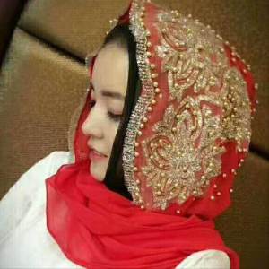 High Quality Dubai Headscarf for Women Travel Sunscreen Long Hat Breathable Trendy Clothing Plum Blossom Chiffon Scarf