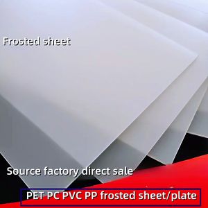 Discover the Benefits of Frosted Black PP Plastic Sheet & PVC Matte White Film