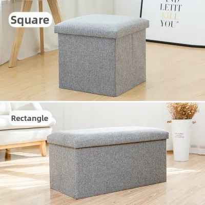 Storage Stool Shoe Changing Bench Sofa Bench Large Capacity