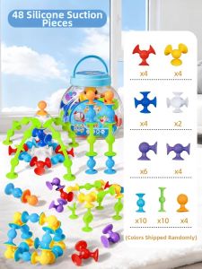 Soft Silicon Teething Blocks Building Toy