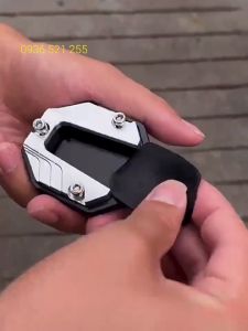 Miếng đệm Lót chân Đệm chống nghiên xe máy xe mô tô và các dòng xe tương ứng