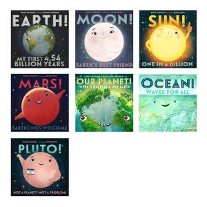 【SG STOCK】Our Universe Sun Earth Moon Ocean Mars Series picture book 7 books paperback