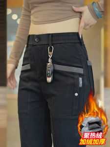 Quần Dài Thường Ngày Bằng Lanh Lenzing Ấm Áp Rộng Rãi Cho Nam Mùa Đông Quần Dài Thể Thao Ống Đứng Thời Trang Thường Ngày