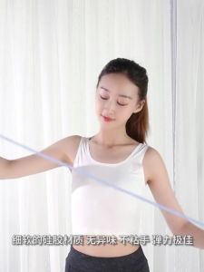 Tali Yoga Stretching Tali Olahraga Senam Gym Otot Fitness Elastis Portable / Alat Yoga Fitness Olahraga Gym