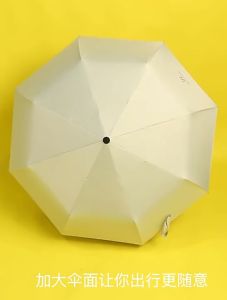 Payung Tabir Surya Lipat Anti UV / Payung Mini Lipat Dewasa Motif Korea Bahan Tebal Polos