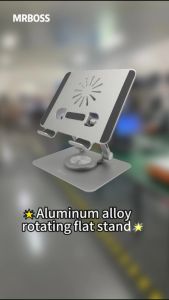 Portable 360 Rotation Folding Stand Holder All Aluminum Heat Sink alloy For Tablet Phone Laptop Pad