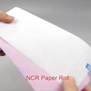 10 Roll Kertas Rangkap 3 ply 76x60 75x60 NCR Paper Roll Printer Dotmatrix TMU220 TM-U220 TMU 220