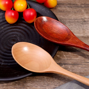 【On Sale】Wood Spoons with Long Handle Japanese Style Kitchen Utensil