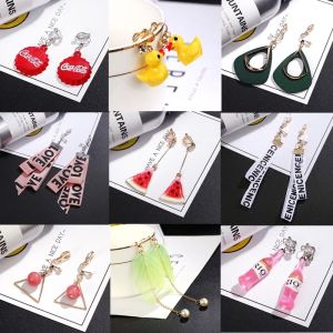 Earring Clips Long Womens Style Elegant Simple Fresh Cold Style Fairy Tale System Ear Clip Rings Retro No Piercing Required