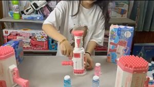 36 Holes Bubble Gun - Soap Bubble Machine Guns Children Outdoor Bath Toys