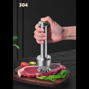 Dụng cụ xăm thịt inox 304 tròn Kacheeg  & 316 vuông cao cấp Đức mềm thịt ngấm gia vị an toàn vệ sinh thực phẩm