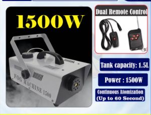1500W remote control fog machine/professional stage fog machine/smoke machine/Club/Wedding/Nightclub/stage fog machine