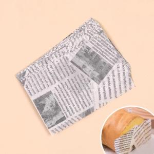 Cake Roll Separator Paper Food Grade Non Stick Oil Proof Easy Peel Disposable Baking Sheet for School Baking Class Use
