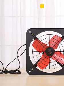 Exhaust Fan 8/10/12/14/16/20Inch All-metal Mute Ventilation Fan Household Toilet Kitchen Window Exhaust Fan Powerful Changing Fan High Volume High Suction Ventilation Equipment