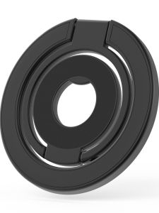 ที่วางโทรศัพท์มือถือแบบซิลิโคนแม่เหล็กแรงดึงดูดแบบสองวงแหวนสูงสุดพร้อมคลิปแบบวงแหวนสำหรับชาร์จไดเรกต์จากสายเคเบิล