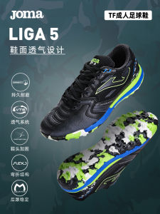 Joma Professional Football Shoes 2024 Training Sports Shoes Artificial Grass Competition Match Low Top Lace up Mens Shoes