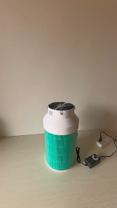 DIY Air Purifier With Adjustable Speed Fan Silent Formaldehyde Removal Smoking Odor Pet Hair Home Living Room Bedroom