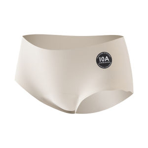 Miiow | MiiOW Cat Woman Seamless Ice Silk Triangle Shorts Womens Underwear Breathable Spring Summer Briefs Comfortable Nylon Fabric