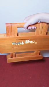 Meja Belajar Al-Qur’an Anak & Dewasa – Lipat Ringkas Kokoh