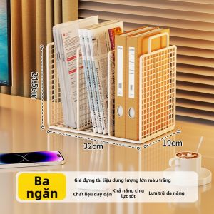 evesigar | Kệ Lưu Trữ Đa Năng Để Bàn Văn Phòng Giá Đứng Tích Hợp Kệ Sắp Xếp Tập Tài Liệu Và Sách