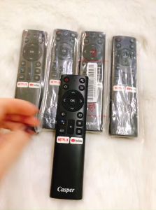 Remote điều khiển tivi Casper Điều Khiển TV Casper Internet Có Giọng Nói - Tặng kèm pin