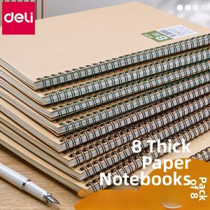 deli | Minimalist Spiral Notebooks College Business Diary Notepad