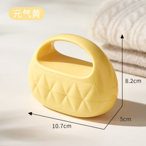 แปรงติดขนสัตว์แบบเคลื่อนที่ ล้างได้ ใช้ซ้ำได้ แปรงติดขนแมว ขนสุนัข แปรงล้างผ้า แปรงล้างเสื้อผ้า กระเป๋าผ้าใบขนาดเล็ก