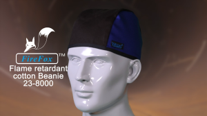 Weldas® Fire Fox™ Welding Protective Full-Cover Hood — Made of permanently flame-retardant cotton washable with fire and dust resistance | Model 23-8000