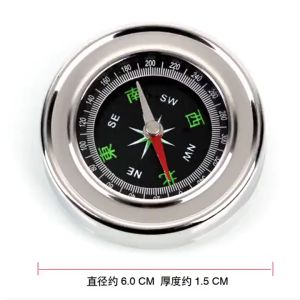 La bàn thân inox lớn 60mm xác định hướng xây dựng phong thủy