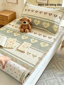 Kiss Dear | Nệm Lót Dành Cho Sinh Viên Ký Túc Xá 90x190cm Toàn Cotton