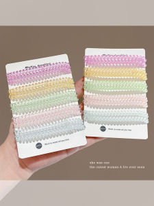 NING ZHOU | Colorful High Elasticity Durable Hair Ties for Children