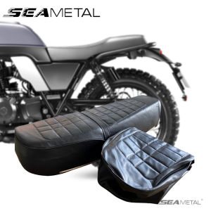 SEAMETAL Motorcycle Seat Cover Anti Scratch Leather Motorbike Seat Cushion Sunscreen fits for Honda TMX155 ZJ-125 XF-125