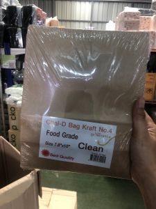 ถุงกระดาษครับขนาด 7.8 นิ้วคูณ 10 นิ้วแบ่งขาย 10 ไป