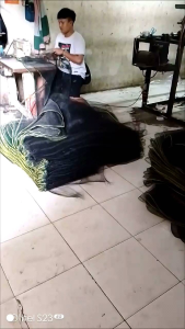 PROMO JARING PAGAR AYAM ORIGINAL HITAM P 20M X L120CM || WARING TERNAK IKAN LAMAN TAMAN PERKEBUNAN