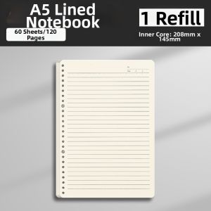 deli | Comfortable Non-binding Loose-leaf Notebook Student Use Research Preparation