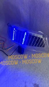 COVER MIKA + LAMPSTOP RUNNING NMAX OLD 2014 - 2019 / PELINDUNG PAPAN LAMPU STOP RUNNING LED 7 MODE LAMPU STOP RUNNING COVER MIKA SMOKE BENING TUTUP COVER MOTOR 7 MODE COVER MIKA BELAKANG MOTOR NMAX LED STOPLAMP RUNNING