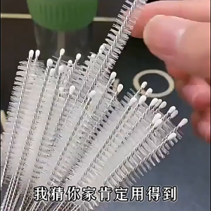 Sikat Pembersih Celah Sedotan - Sikat Pembersih Sedotan - Sikat Pembersih Tahan Karat - 1pcs