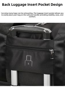 BEICHAO | Large Capacity Foldable Travel Bag with Omni Wheels