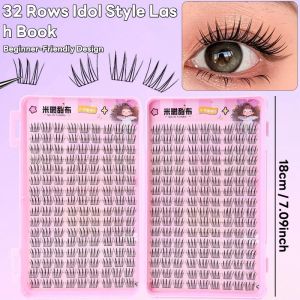 VelvetLash【Local Stock】288 Clusters Large Capacity False Eyelashes Book Idol Style Fluffy Fairy Manga False Eyelashes Natural Daily Lashes