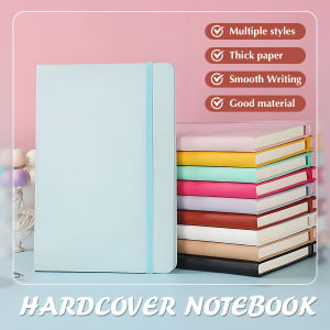 A5 Business with PU Notebook Student Notebook 200 Pages Handcrafted Bookbook Handcrafted Bookbook Comes with Memo Paper