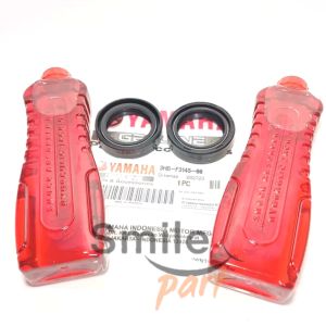 SEAL SHOCK DEPAN RX KING + OLI SHOK OIL SIL YAMAHA SKOK NMAX Rx King Rxking Rxk Rxs 3HB 3KA AS SOK
